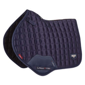 LeMieux Manta de Silla de Salto Loire Classic Cuadrado CC satinado Navy LeMieux Manta de Silla de Salto Loire Classic Cuadrado CC satinado Navy