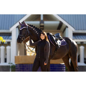 LeMieux Mantilla Merino Loire Classic saltando Juniper LeMieux Mantilla Merino Loire Classic saltando Juniper