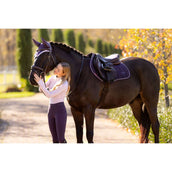 LeMieux Mantilla Loire Classic saltando Juniper LeMieux Mantilla Loire Classic saltando Juniper