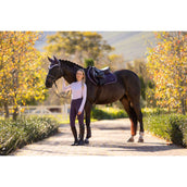 LeMieux Mantilla Loire Classic saltando Juniper LeMieux Mantilla Loire Classic saltando Juniper