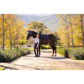 LeMieux Mantilla Loire Classic saltando Juniper LeMieux Mantilla Loire Classic saltando Juniper