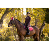 LeMieux Mantilla Loire Classic saltando Cranberry LeMieux Mantilla Loire Classic saltando Cranberry
