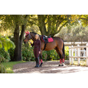 LeMieux Mantilla Loire Classic saltando Cranberry LeMieux Mantilla Loire Classic saltando Cranberry