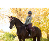 LeMieux Mantilla Loire Classic saltando Color ES: Ciruela LeMieux Mantilla Loire Classic saltando Color ES: Ciruela