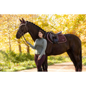 LeMieux Mantilla Loire Classic saltando Color ES: Ciruela LeMieux Mantilla Loire Classic saltando Color ES: Ciruela