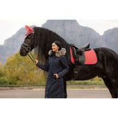 LeMieux Mantilla Suede Doma clásica Cranberry LeMieux Mantilla Suede Doma clásica Cranberry