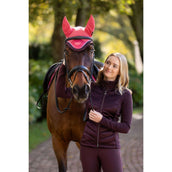 LeMieux Sudadera con capucha y cremallera Dynamique Color ES: Ciruela LeMieux Sudadera con capucha y cremallera Dynamique Color ES: Ciruela