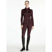 LeMieux Sudadera con capucha y cremallera Dynamique Color ES: Ciruela LeMieux Sudadera con capucha y cremallera Dynamique Color ES: Ciruela