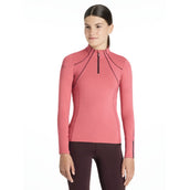 LeMieux Baselayer Young Rider Mia Mesh Cranberry LeMieux Baselayer Young Rider Mia Mesh Cranberry