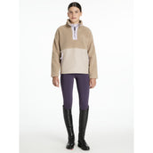 LeMieux Sweater Young Rider Tammy Teddy Fleece Almond LeMieux Sweater Young Rider Tammy Teddy Fleece Almond