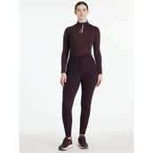 LeMieux Legging de Equitación Naomi Color ES: Ciruela LeMieux Legging de Equitación Naomi Color ES: Ciruela
