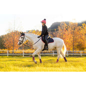 LeMieux Mantilla Suede saltando Navy/Cranberry LeMieux Mantilla Suede saltando Navy/Cranberry