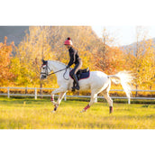 LeMieux Mantilla Suede saltando Navy/Cranberry LeMieux Mantilla Suede saltando Navy/Cranberry