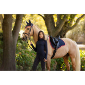 LeMieux Mantilla Suede Propósito general Navy/Cranberry LeMieux Mantilla Suede Propósito general Navy/Cranberry