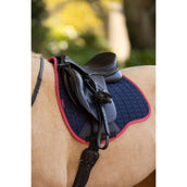 LeMieux Mantilla Suede Propósito general Navy/Cranberry LeMieux Mantilla Suede Propósito general Navy/Cranberry