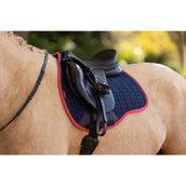 LeMieux Mantilla Suede Propósito general Navy/Cranberry LeMieux Mantilla Suede Propósito general Navy/Cranberry