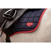 LeMieux Mantilla Loire Classic saltando Navy/Cranberry LeMieux Mantilla Loire Classic saltando Navy/Cranberry