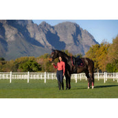 LeMieux Mantilla Loire Classic Doma clásica Navy/Cranberry LeMieux Mantilla Loire Classic Doma clásica Navy/Cranberry