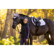 LeMieux Mantilla Merino Suede saltando Lilac LeMieux Mantilla Merino Suede saltando Lilac