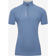 LeMieux Baselayer Young Rider Classique Mangas Cortas Ice Blue LeMieux Baselayer Young Rider Classique Mangas Cortas Ice Blue