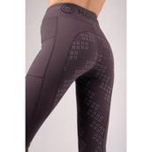 Montar Legging de Equitación Selena Pull On FullGrip Gris Montar Legging de Equitación Selena Pull On FullGrip Gris