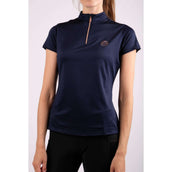Montar Poloshirt Everly Rosegold Navy Montar Poloshirt Everly Rosegold Navy