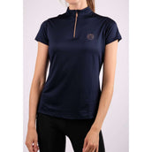 Montar Poloshirt Everly Rosegold Junior Navy Montar Poloshirt Everly Rosegold Junior Navy