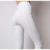 Montar Legging de Equitación Rosegold Logo Junior Blanco Montar Legging de Equitación Rosegold Logo Junior Blanco