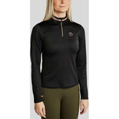 Montar Longsleeve MoGlenda Brushed Negro Montar Longsleeve MoGlenda Brushed Negro