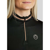 Montar Longsleeve MoGlenda Brushed Negro Montar Longsleeve MoGlenda Brushed Negro