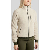 Montar Sudadera con capucha y cremallera MoEbba Teddy Olive Montar Sudadera con capucha y cremallera MoEbba Teddy Olive
