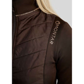 Montar Sudadera con capucha y cremallera Momari Hybrid Marron Montar Sudadera con capucha y cremallera Momari Hybrid Marron
