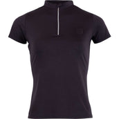 Montar Polo Melanie Logo Atrás Vertical Negro Montar Polo Melanie Logo Atrás Vertical Negro