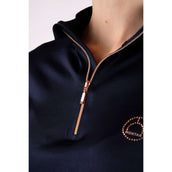 Montar Shirt Everly Rosegold Navy Montar Shirt Everly Rosegold Navy