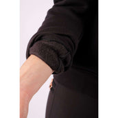 Montar Sudadera con capucha y cremallera Macie Rosegold Logo Negro Montar Sudadera con capucha y cremallera Macie Rosegold Logo Negro