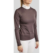 Montar Camiseta de Competición MoEmilia Mangas Largas Black Peony Montar Camiseta de Competición MoEmilia Mangas Largas Black Peony