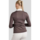 Montar Camiseta de Competición MoEmilia Mangas Largas Black Peony Montar Camiseta de Competición MoEmilia Mangas Largas Black Peony