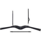 Equiline Pieza de Cabeza Light Anatómico 3 Tie Negro Equiline Pieza de Cabeza Light Anatómico 3 Tie Negro