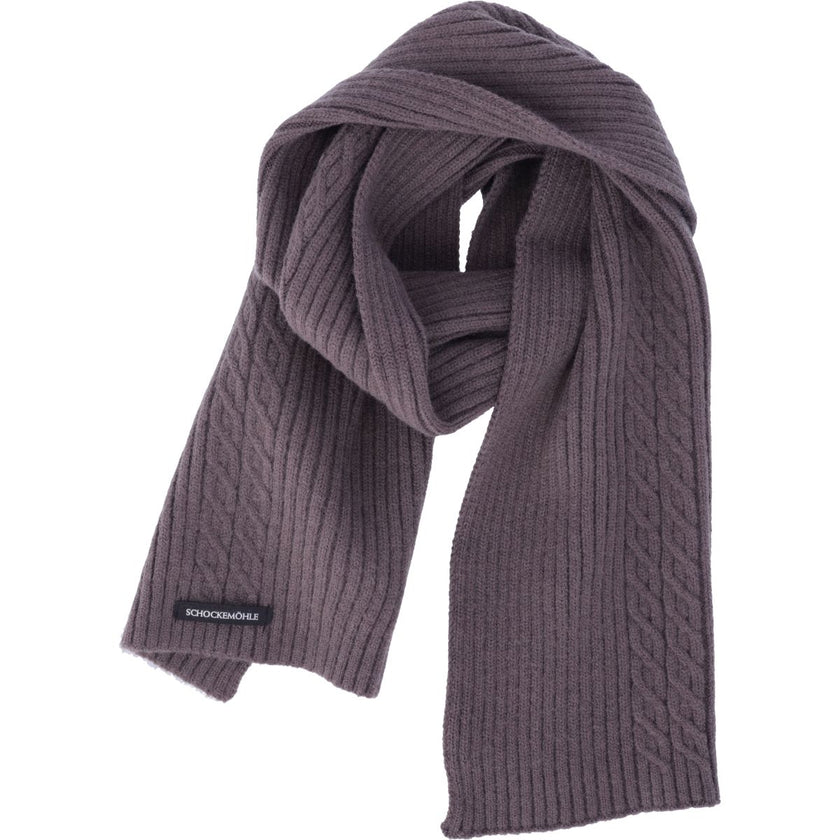 Schockemöhle Bufanda Braided Style Dusty Chocolate Schockemöhle Bufanda Braided Style Dusty Chocolate