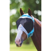 Shires Máscara Antimoscas Oor Gaten Mesh Teal Shires Máscara Antimoscas Oor Gaten Mesh Teal