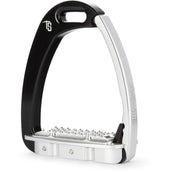 Tech Stirrups Estribos Venice Young EVO Classic Negro/Plata Tech Stirrups Estribos Venice Young EVO Classic Negro/Plata