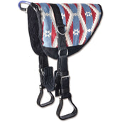 Waldhausen Bareback Pad Azul rojo Waldhausen Bareback Pad Azul rojo