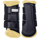 Waldhausen Protectores de piernas Soft Doma Negro/Beige Waldhausen Protectores de piernas Soft Doma Negro/Beige