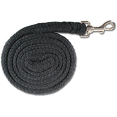 Waldhausen Cuerda de ramal para potrillo con Mosquetón Negro Waldhausen Cuerda de ramal para potrillo con Mosquetón Negro