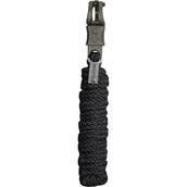 Waldhausen Cuerda de Cabestro Gloomy con Mosquetón de Pánico Negro Waldhausen Cuerda de Cabestro Gloomy con Mosquetón de Pánico Negro