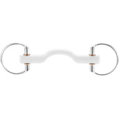 Beris Filete de Argolla Partida con Puente Suave para la Lengua Beris Filete de Argolla Partida con Puente Suave para la Lengua