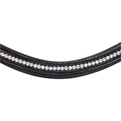 Waldhausen Brida X-Line Supersoft Glam Inglés Combinado Negro Waldhausen Brida X-Line Supersoft Glam Inglés Combinado Negro