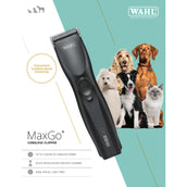 Wahl Máquina de Esquilado a Batería MaxGo Negro Wahl Máquina de Esquilado a Batería MaxGo Negro