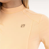 ANKY Camiseta Mockneck Tee ATC261205 Peach Fuzz ANKY Camiseta Mockneck Tee ATC261205 Peach Fuzz