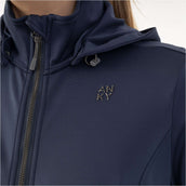 ANKY Sudadera con capucha y cremallera Hooded Tech ATC251101 Mood Indigo ANKY Sudadera con capucha y cremallera Hooded Tech ATC251101 Mood Indigo